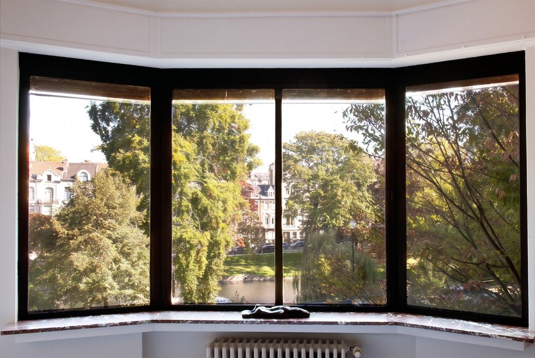 Bow-window sur jardin